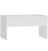 VidaXL Salontafel 80x50,5x41,5 cm bewerkt hout wit