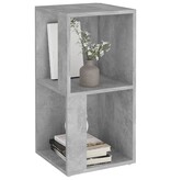 VidaXL Hoekkast 33x33x67 cm bewerkt hout betongrijs