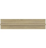VidaXL Wandschappen 2 st 80x11,5x18cm bewerkt hout sonoma eikenkleurig