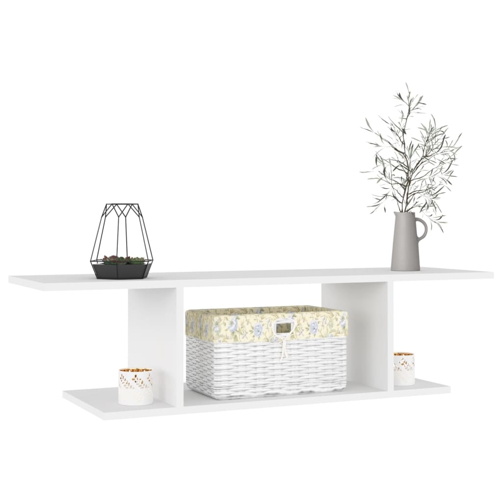 VidaXL Tv-wandmeubel 103x30x26,5 cm wit