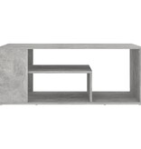 VidaXL Salontafel 100x50x40 cm bewerkt hout betongrijs