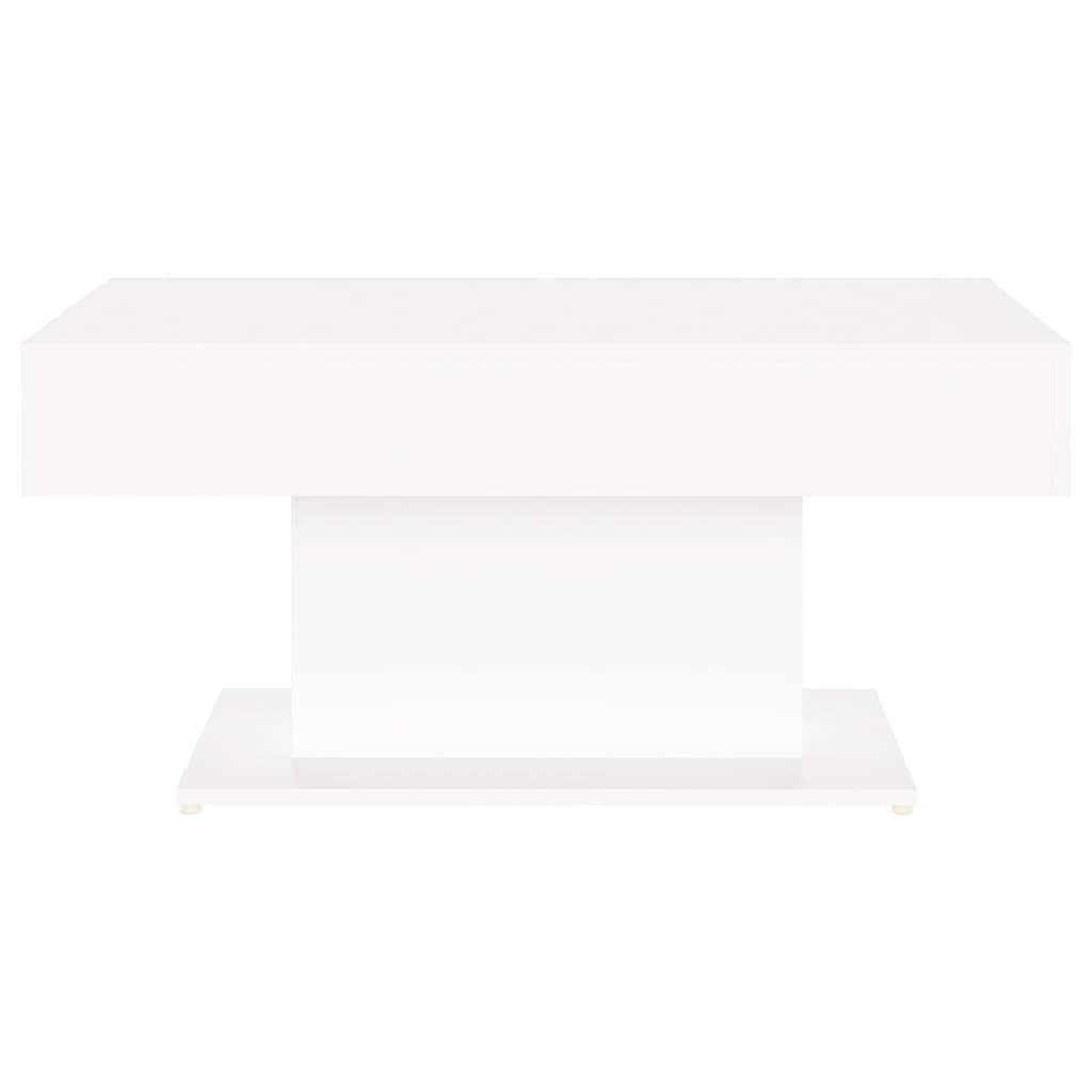 VidaXL Salontafel 96x50x45 cm bewerkt hout wit