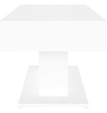 VidaXL Salontafel 96x50x45 cm bewerkt hout wit