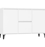VidaXL Dressoir 104x35x70 cm bewerkt hout wit