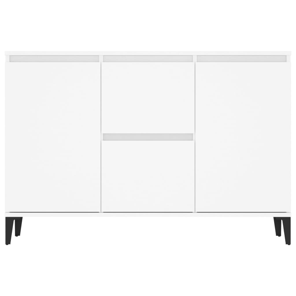 VidaXL Dressoir 104x35x70 cm bewerkt hout wit
