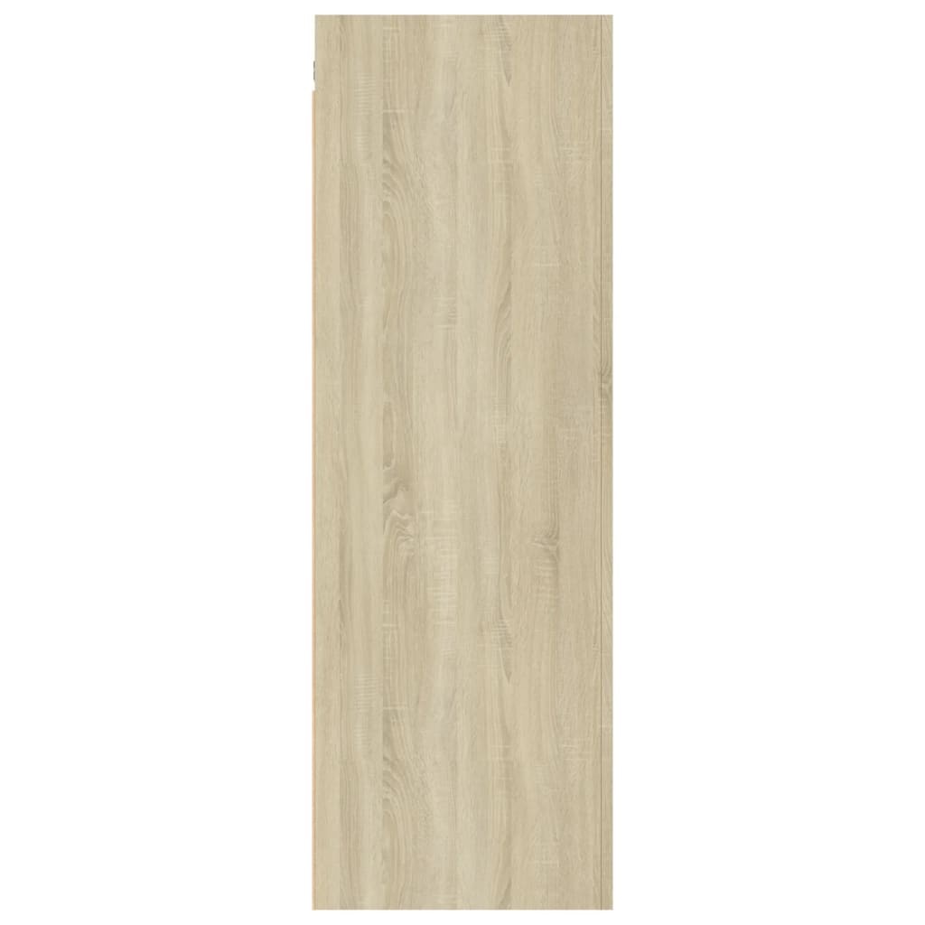 VidaXL Tv-meubel 30,5x30x90 cm bewerkt hout sonoma eikenkleurig