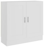VidaXL Boekenkast 82,5x30,5x80 cm bewerkt hout wit