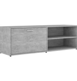 VidaXL Tv-meubel 120x34x37 cm bewerkt hout betongrijs