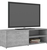 VidaXL Tv-meubel 120x34x37 cm bewerkt hout betongrijs