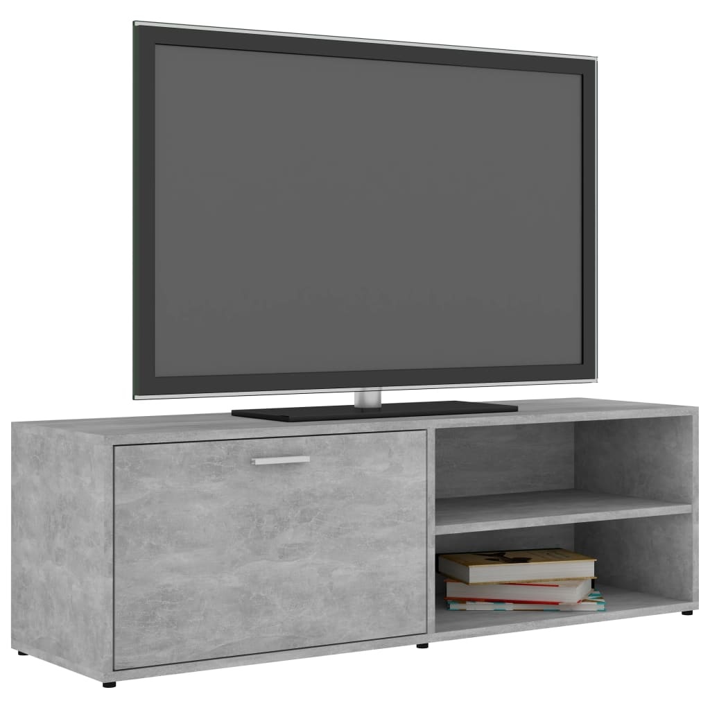 VidaXL Tv-meubel 120x34x37 cm bewerkt hout betongrijs