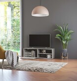 VidaXL Tv-meubel 120x34x37 cm bewerkt hout betongrijs