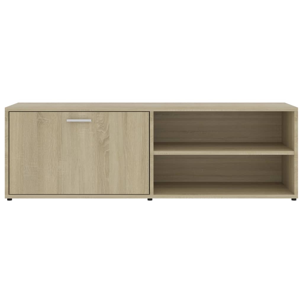 VidaXL Tv-meubel 120x34x37 cm bewerkt hout sonoma eikenkleurig