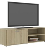 VidaXL Tv-meubel 120x34x37 cm bewerkt hout sonoma eikenkleurig