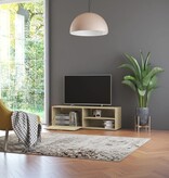 VidaXL Tv-meubel 120x34x37 cm bewerkt hout sonoma eikenkleurig