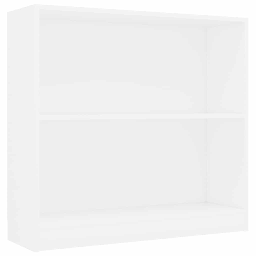 VidaXL Boekenkast 80x24x75 cm bewerkt hout wit
