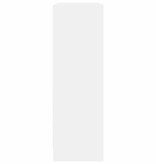 VidaXL Boekenkast 80x24x75 cm bewerkt hout wit