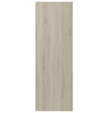 VidaXL Schoenenrek 54x34x100,5 cm bewerkt hout sonoma eikenkleurig