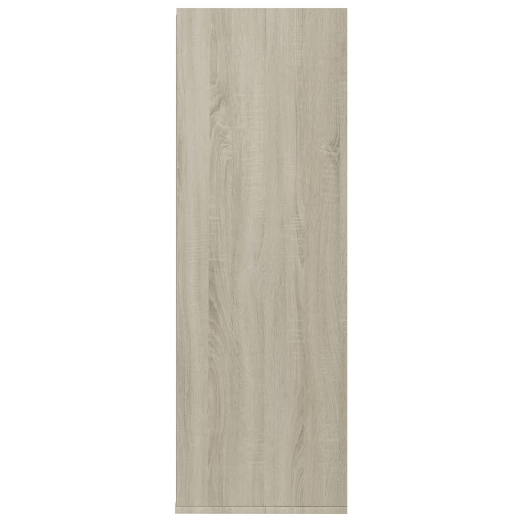 VidaXL Schoenenrek 54x34x100,5 cm bewerkt hout sonoma eikenkleurig