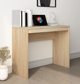 VidaXL Bureau 90x40x72 cm bewerkt hout sonoma eikenkleurig