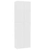 VidaXL Kantoorkast 60x32x190 cm bewerkt hout wit