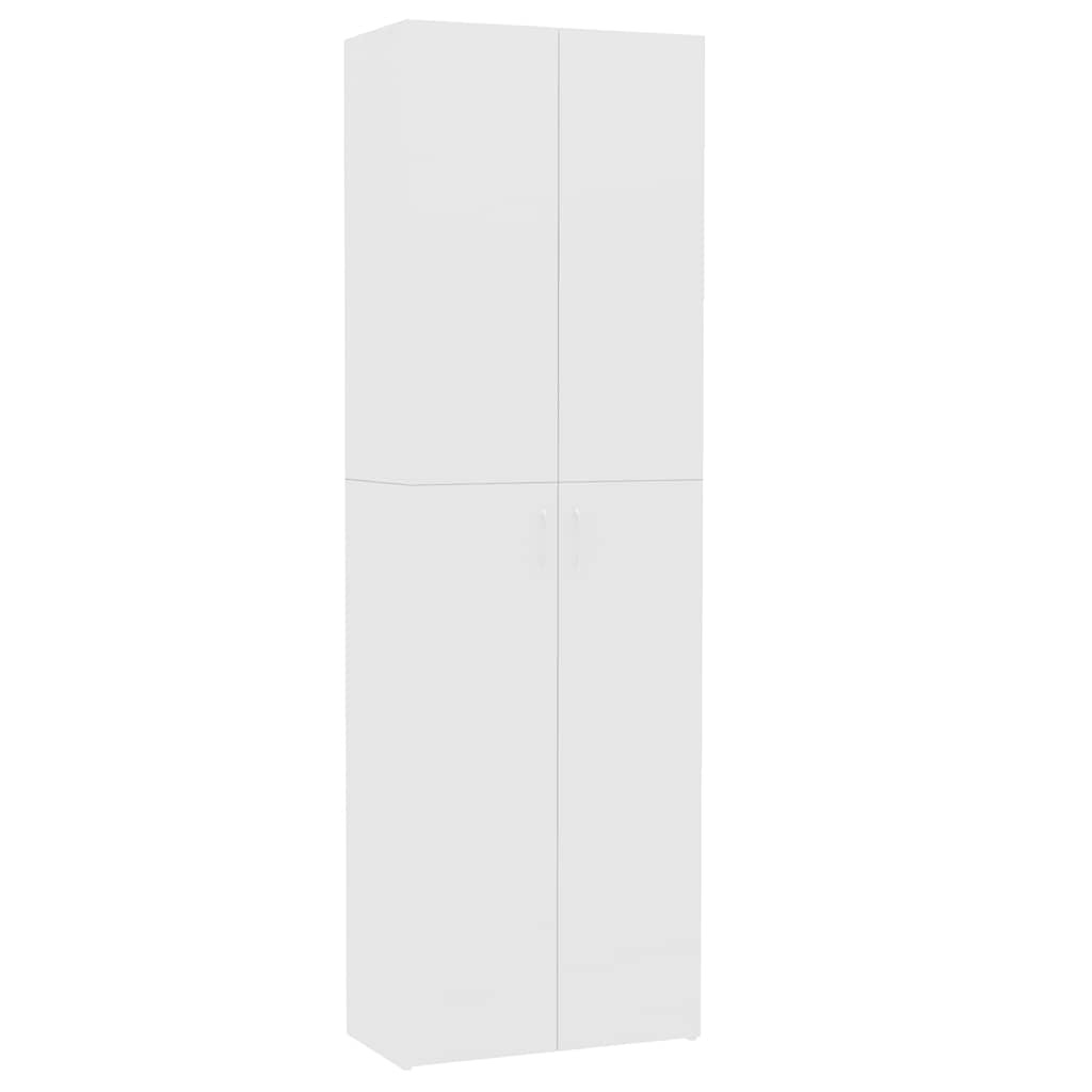 VidaXL Kantoorkast 60x32x190 cm bewerkt hout wit