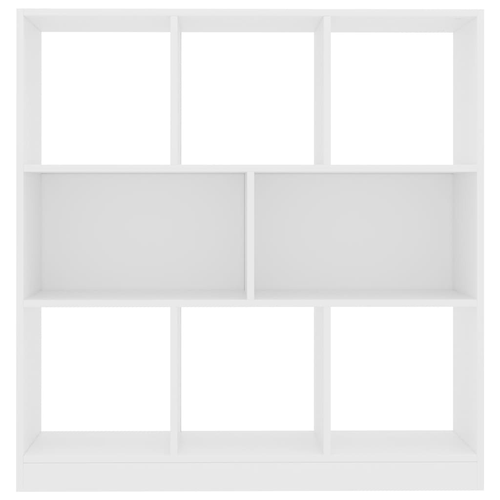 VidaXL Boekenkast 97,5x29,5x100 cm bewerkt hout wit