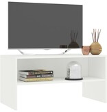 VidaXL Tv-meubel 80x40x40 cm bewerkt hout wit