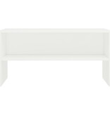 VidaXL Tv-meubel 80x40x40 cm bewerkt hout wit