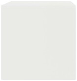 VidaXL Tv-meubel 80x40x40 cm bewerkt hout wit