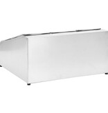 VidaXL Gastronormbakkenhouder met 6 GN 1/6 bakken roestvrij staal