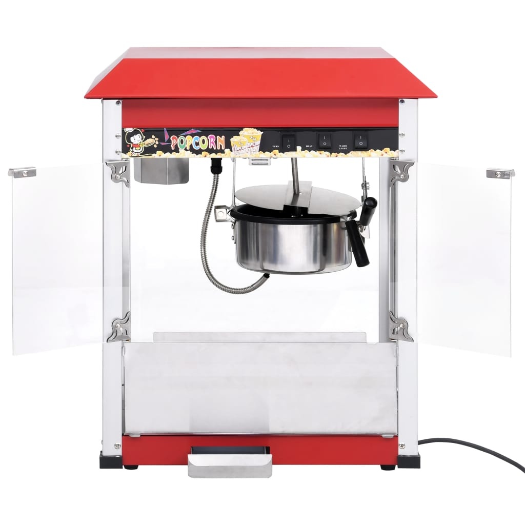 VidaXL Popcornmaker met teflonpan 1400 W