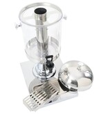 VidaXL Sapdispenser roestvrij staal 8 L