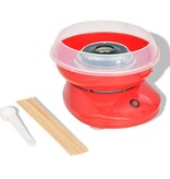 VidaXL Suikerspinmachine 480 W rood