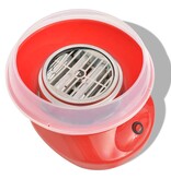 VidaXL Suikerspinmachine 480 W rood