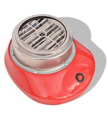 VidaXL Suikerspinmachine 480 W rood