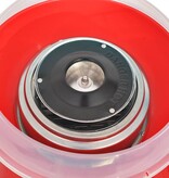 VidaXL Suikerspinmachine 480 W rood