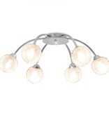 VidaXL Plafondlamp met 6 LED-lampen G9 240 W