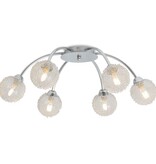 VidaXL Plafondlamp met 6 LED-lampen G9 240 W