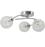 VidaXL Plafondlamp voor 3 G9 gloeilampen 120 W