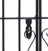 VidaXL Poort decoratief 122x20,5x100 cm smeedijzer