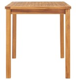 VidaXL Tuintafel 120x70x77 cm massief teakhout