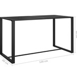 VidaXL 5-delige Loungeset met kussens aluminium antraciet