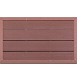 VidaXL Vloerelement voor solardouche 101x63x5,5 cm HKC bruin