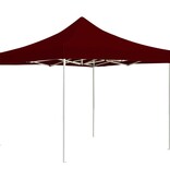 VidaXL Partytent professioneel inklapbaar 2x2 m aluminium bordeauxrood