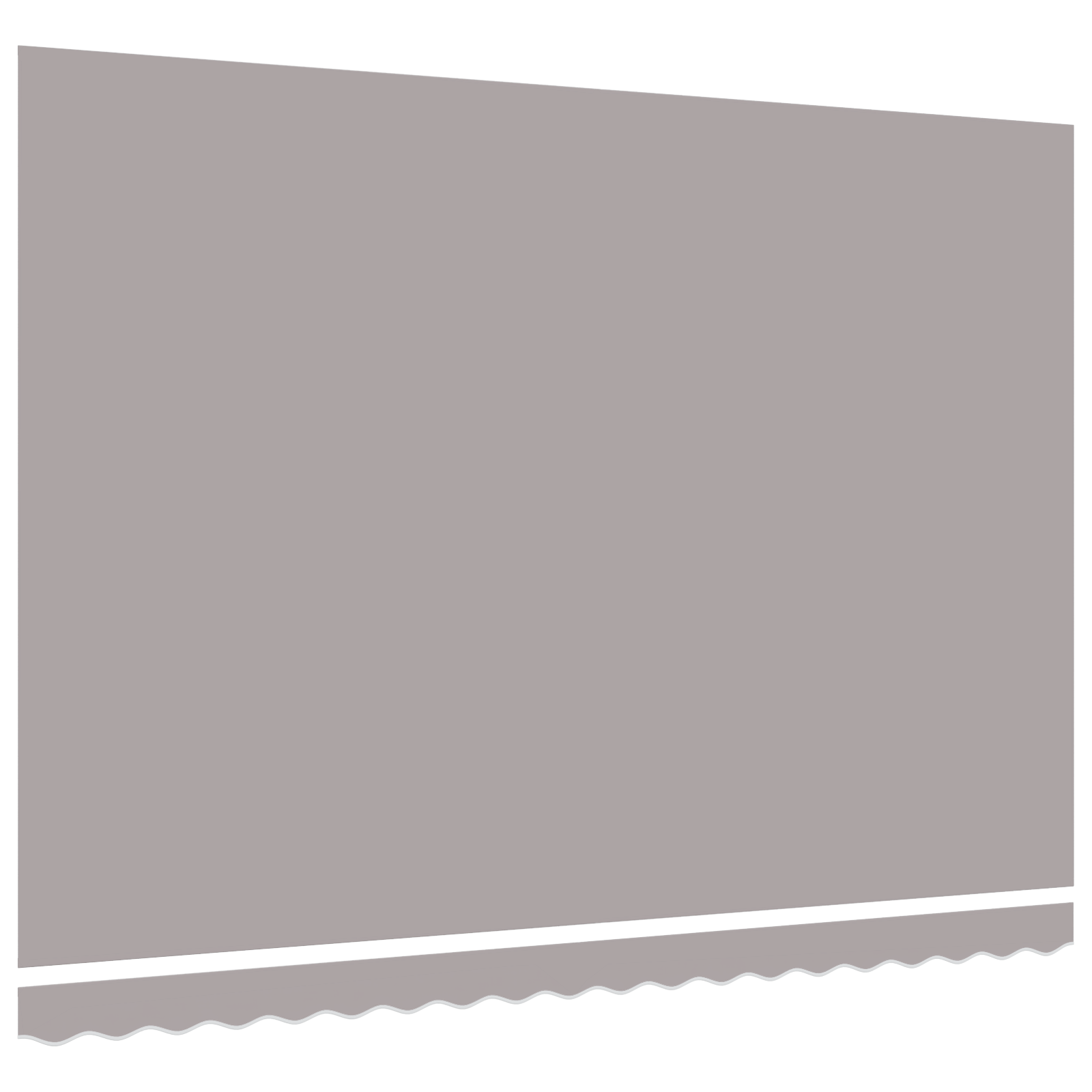 VidaXL Vervangingsstof voor zonwering voor 4.5x3 m Frame Lichtgrijs