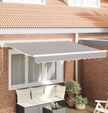 VidaXL Luifel Vervangstof voor 2.5x2 m Frame Lichtgrijs