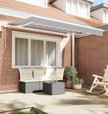 VidaXL Luifel Vervangstof voor 2.5x2 m Frame Lichtgrijs