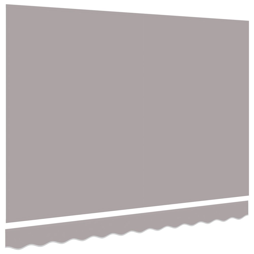 VidaXL Luifel Vervangstof voor 2.5x2 m Frame Lichtgrijs