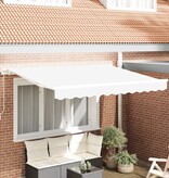 VidaXL Luifel Vervangdoek voor 3.5x2 m Frame Wit