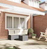 VidaXL Luifel Vervangdoek voor 3.5x2 m Frame Wit